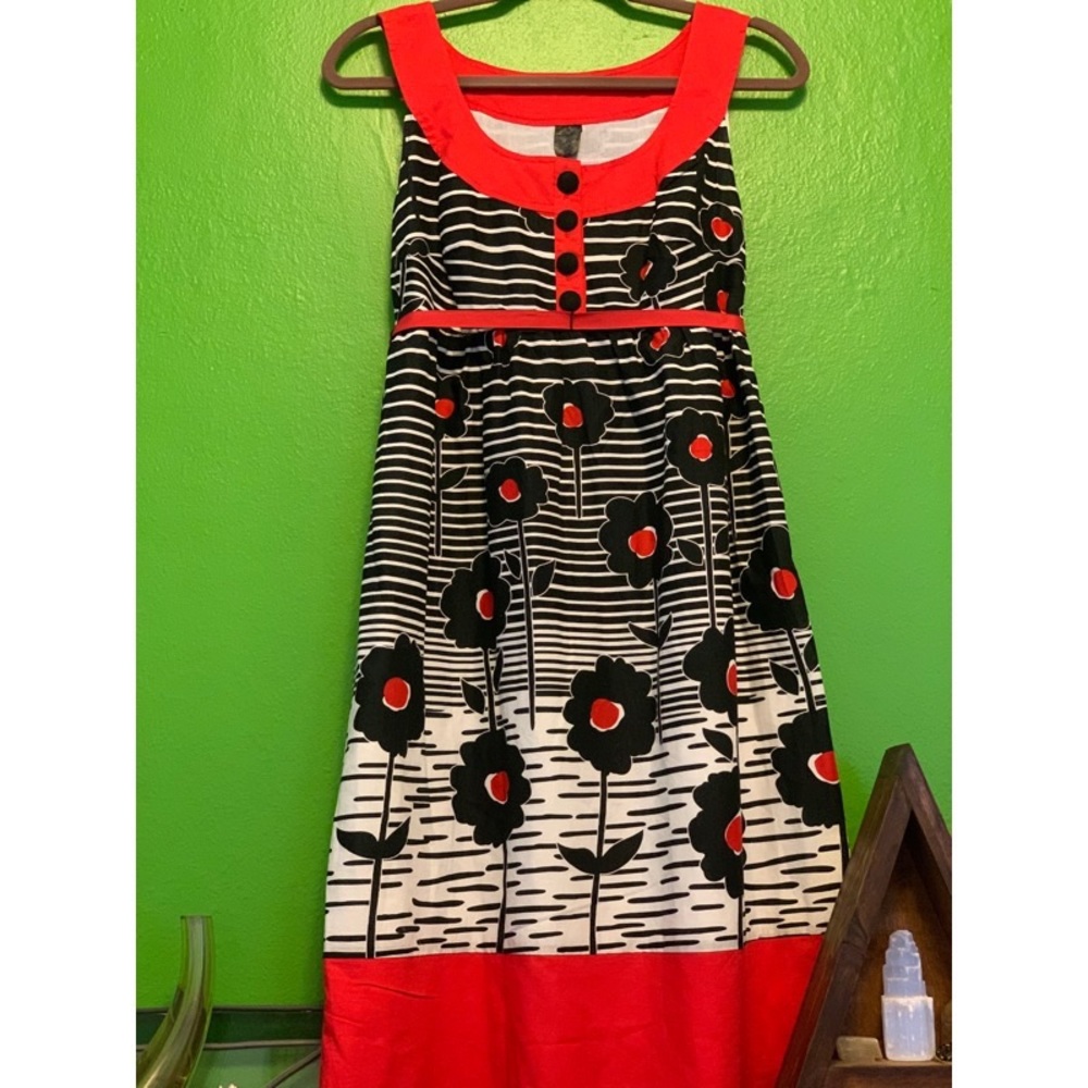 Marimekko Style ✦ Mod Look ✦ Sundress ✦ EUC